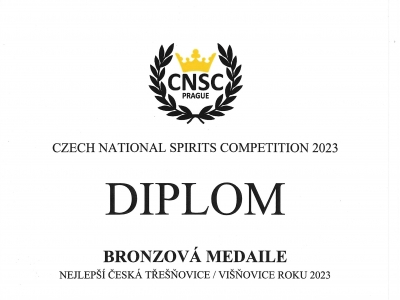 Třešňovice roku 2023 - bronz